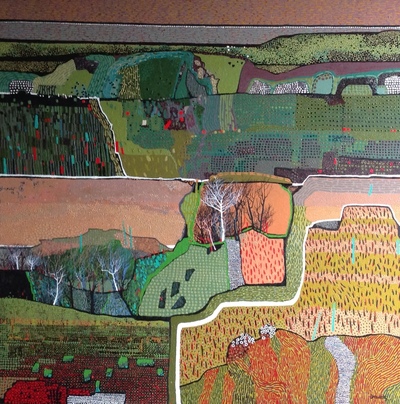 Carol Dewart RSW PAI
There Are Places I Remember
Oil on board  90 x 90 cms
£3400