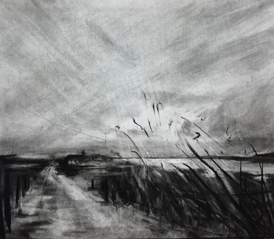 Long Road Home - Islay
charcoal on paper 32 x 39 cm
£400
SOLD
