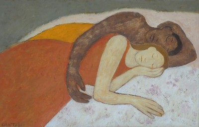 Siesta
Oil on board  34 x 56 cms
£1400