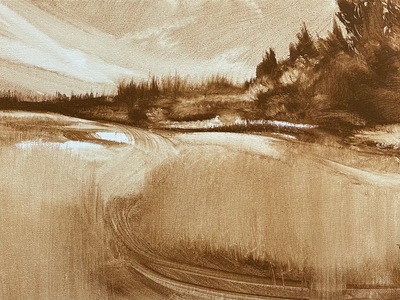 Al Bell
Near Watery Goat I (Moray)
Oil  25 x 35 cms
£490