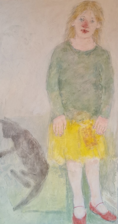 The Loss of Innocence
oil on board 98 x 52 cms
£850