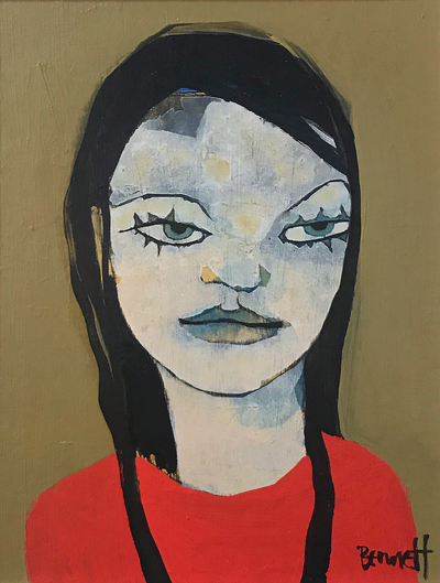 Margaretann Bennett
Raven in Red
acrylic 19 x 14 cms
£495