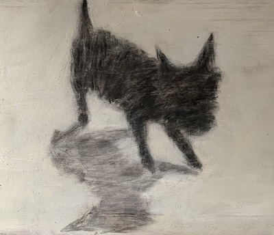 Wee Scamp
oil on board 25 x 32 cm
£450
SOLD