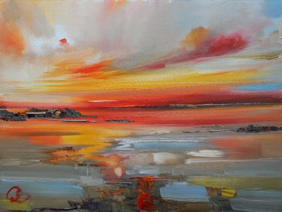 Rosanne Barr
Bands of Light
Oil  30 x 40 cms
SOLD