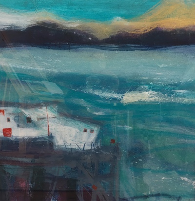 Caroline Bailey
Spring Tide
mixed media  75 x 75 cms
£3950