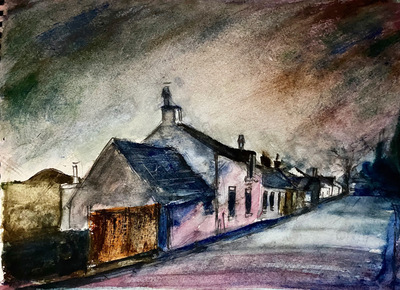 Scott MacDonald
Pink House, Killearn
Watercolour  25 x 30 cms
£550