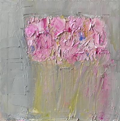 Peonies and Wild Bluebells  
Oil on linen 40 x 40 cms
SOLD