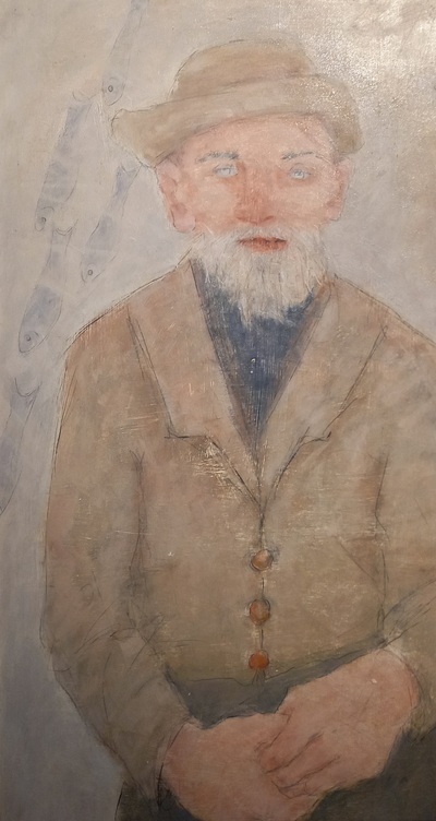 Joyce Gunn Cairns
Silver Darlings
oil  70 x 38 cms
£950