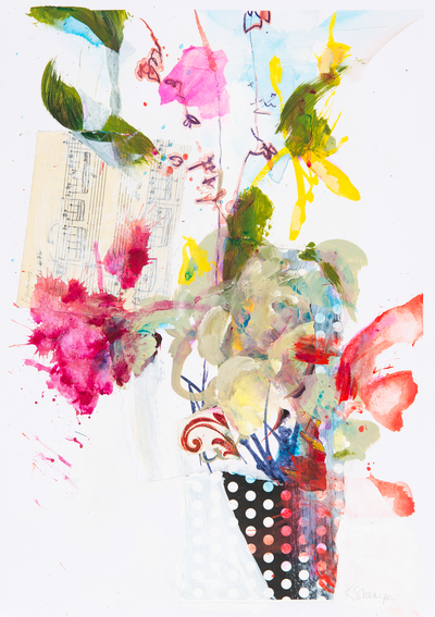 Posy 7
paper collage/acrylic on paper  50 x 35 cm
£570
SOLD