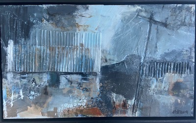 Morag Young
Distant Light 
mixed media 30 x 60 cm
SOLD