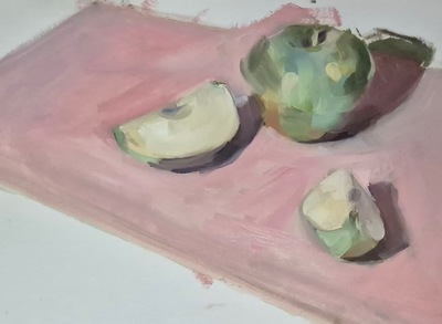 Bramley Love III
oil on paper 30 x 40 cm
£470
