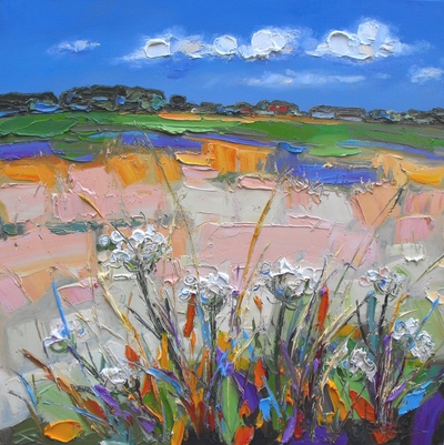 Judith I Bridgland
Harvest, East Fortune 
Oil  60 x 60 cms
£3600
