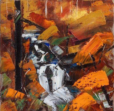 Paul Graham
Strone Hill Waterfall
Oil  30 x 30 cms
£545