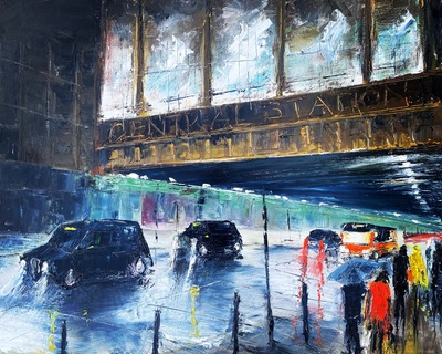 The Heilanman's Umbrella
oil  68 x 86 cm
£1500