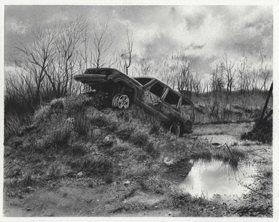 Jonathan Stockley
Joker 
Charcoal  40 x 45 cms
£450
