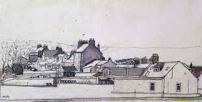 Vennel Street, Dalry
pastel  33 x 63 cms
£900
SOLD