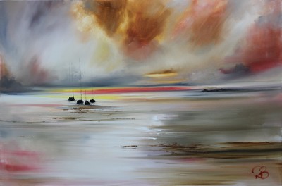 Rosanne Barr
Sunset Stained Sky
oil on canvas
50 x 70 cms
£1300