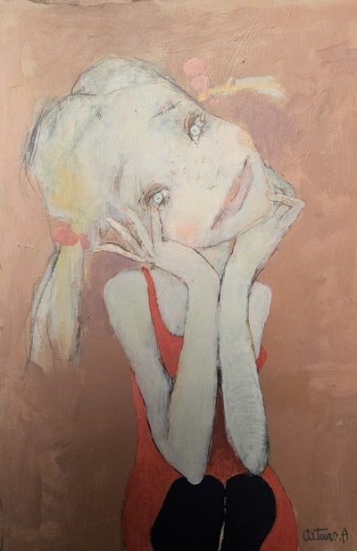 Pixie
acrylic on canvas  77 x 50 cm
SOLD