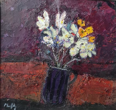 Striped Jug
oil on board  30 x 30 cm
£1200