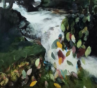Riverflow I - Dunskey Estate
mixed media on board 38 x 41 cm
£590
SOLD