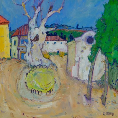 David Smith RSW
Village Square, Languedoc
Oil 24 x 24 ins
£2600