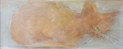 Golden Eyes
oil on board 14 x 30 cms
SOLD