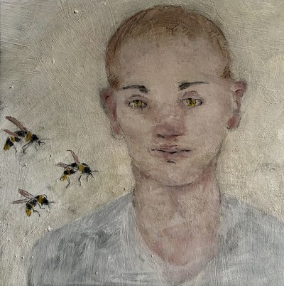 Joyce Gunn Cairns
Be Kind
oil on board 30 x 30 cm
£590