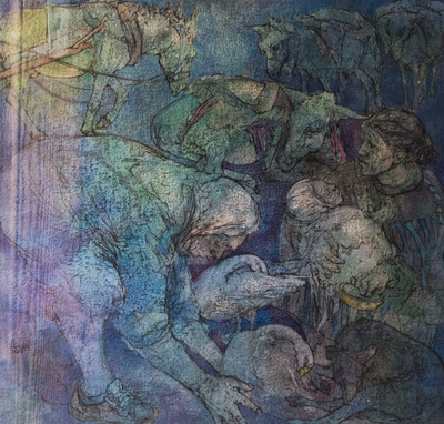 Anda Paterson RSW RGI PAI
Gypsy Nativity
Mixed media
£4500