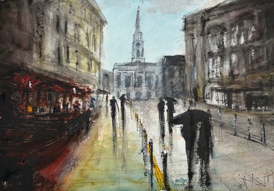 Scott MacDonald
Merchant City Sun Shower
watercolour 30 x 40 cm
£450