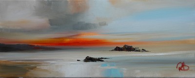 Rosanne Barr
The Last Minutes of Sunset
Oil on canvas  20 x 50 cms
£600