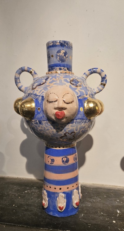 Melanie O'Donnell
All the Blues
handbuilt ceramic
£345
