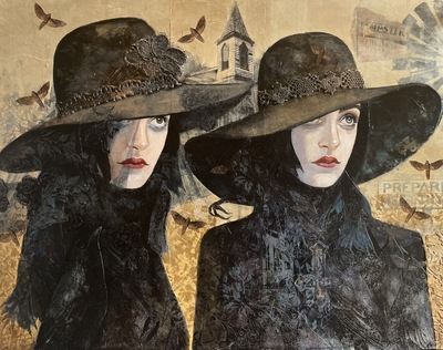 Ian Ritchie RSW
Sisters
mixed media 46 x 59 cm
£1850