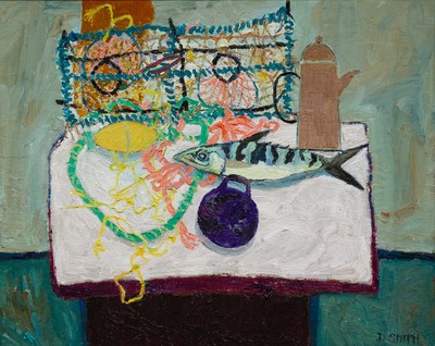 David Smith RSW
Coffee Pot and Fish
Oil 16 x 20 ins
£2200