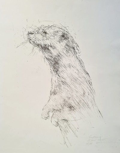 P-otter-ing
Screen print (Artist's Proof) 45 x 35 cms
£195 (unframed)