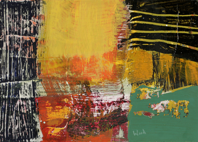 Broken Days
acrylic and collage on board 15 x 21 cm
£750