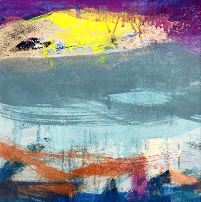 Caroline Bailey
Sunlight on Ulinish
Mixed media  35 x 35 cms
£1200
SOLD
