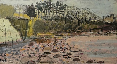Low Tide, Culzean
oil on board 26 x 47 cm
£900 (unframed)
SOLD