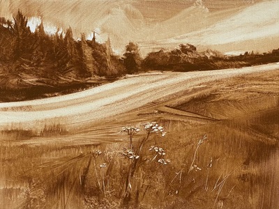 Al Bell
Near Watery Goat II (Moray)
Oil  25 x 35 cms
£490