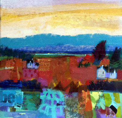 Francis Boag
Autumn, Carse of Gowrie
Acrylic on board  30 x 30 cms
£1400