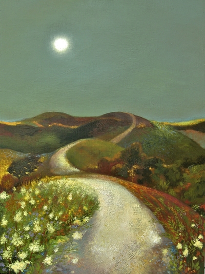 Midsummer Meadowsweet
Lesley McLaren
oil on gesso panel 40 x 30 cm
£895