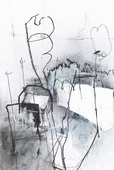 Karen Stamper
Allotment Shed II
mixed media 61 x 46 cm  
£670