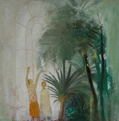 Botanic Garden
Oil on board  76 x 76 cms
£3300