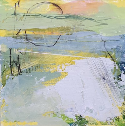 Erinclare Scrutton
Refection
mixed media on mountboard 13 x 13 cm
£280