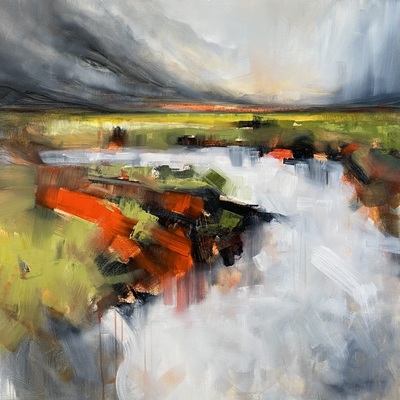 To Meet a Friend
oil on canvas 100 x 100 cm
£1500