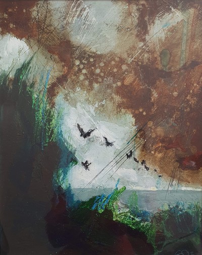 Flight Path II
Oil on Mountboard 25 x 20 cm
£470