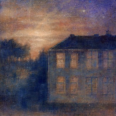 George Grant
My Old Night School, Kilbarchan
acrylic on panel 23 x 23 cm
£500