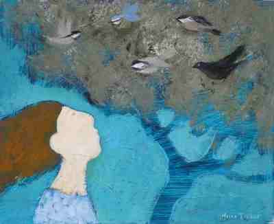 Helen Tabor
Watching the Birds
oil on board 24 x 30 cm
£800