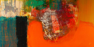 Christopher Wood RSW
Edge of the Sea
acrylic and collage on panel
£1800