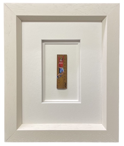 Lindsay Madden
Hanging Arounds
acrylic and vintage ruler 29 x 24 cm (framed size)
£495