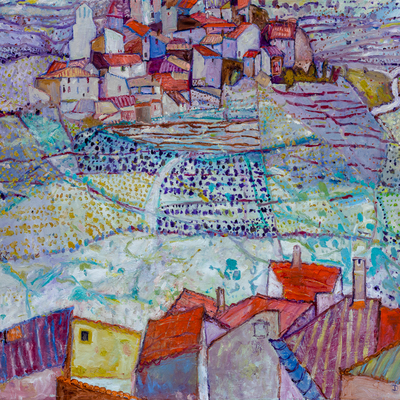 David Smith RSW
Mountain Villages, Pyrenees
Oil 26 x 30 ins
£3200
